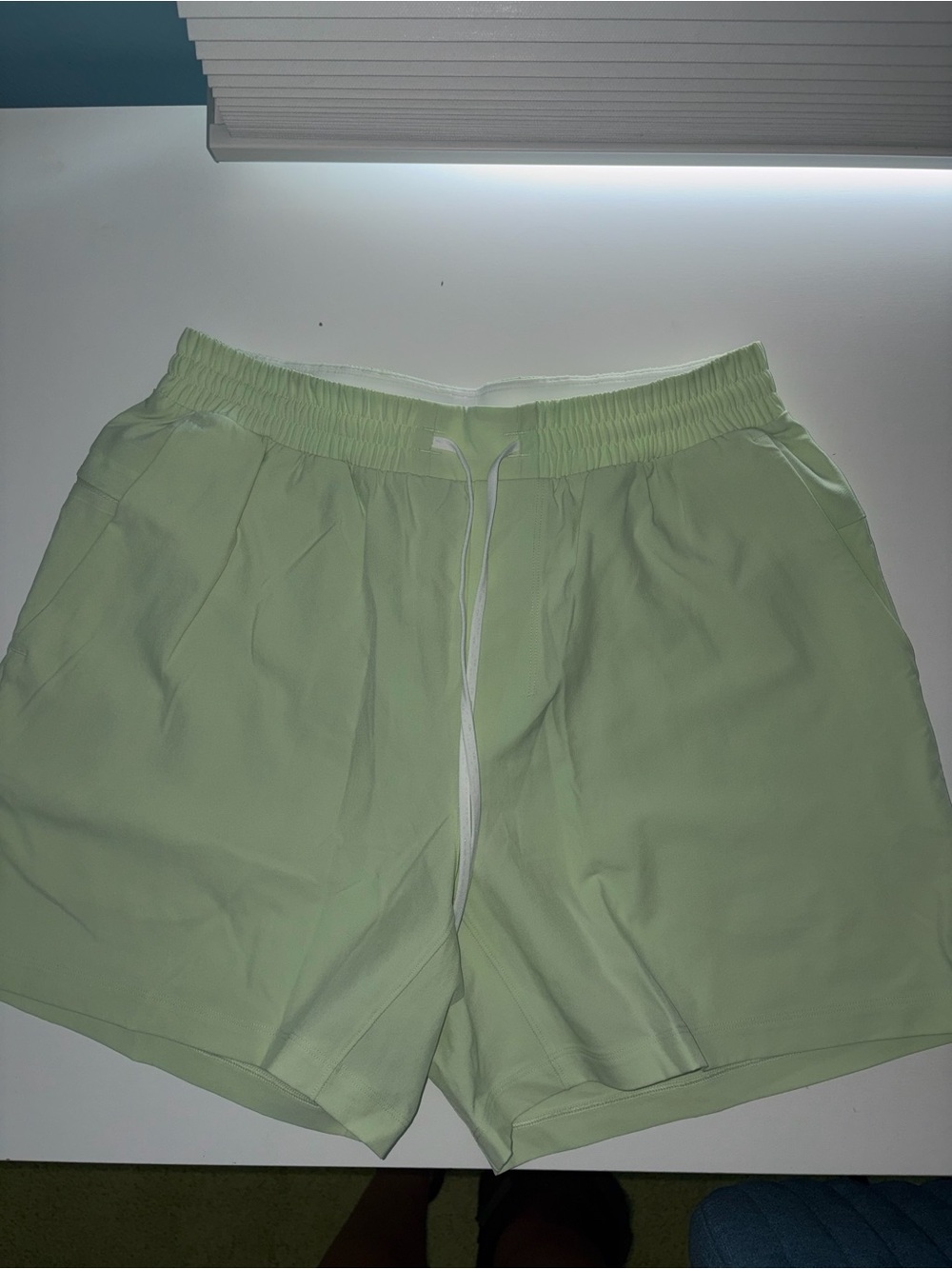 lululemon athletica Light Green Men's Drawstring Swim Hybrids